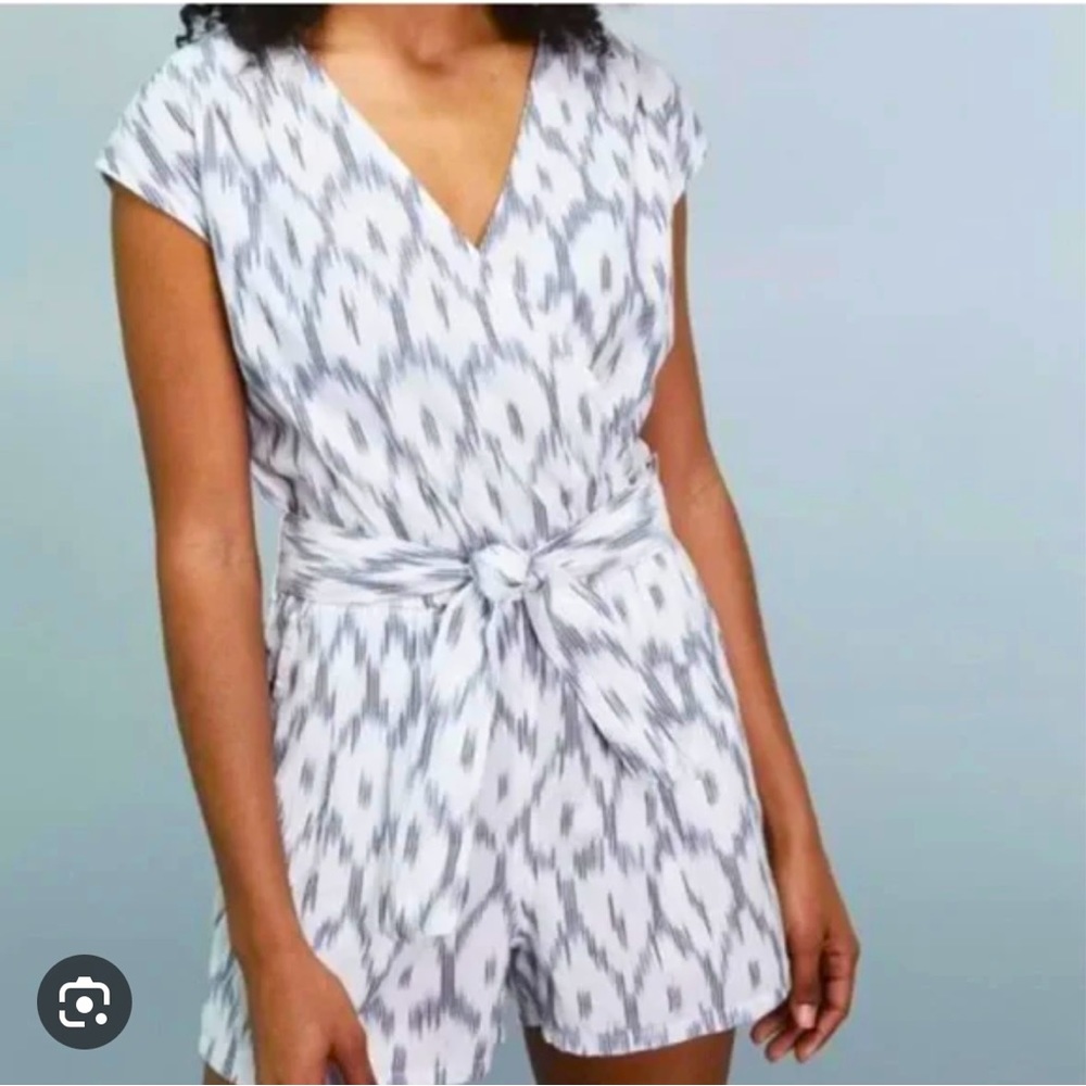 TOAD & CO organic cotton Shakti romper size small